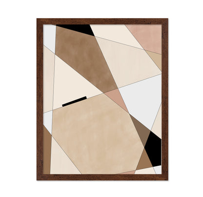 Geometric Beige Art No 2