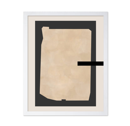Abstract Beige Painting