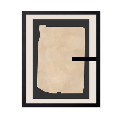 Abstract Beige Painting