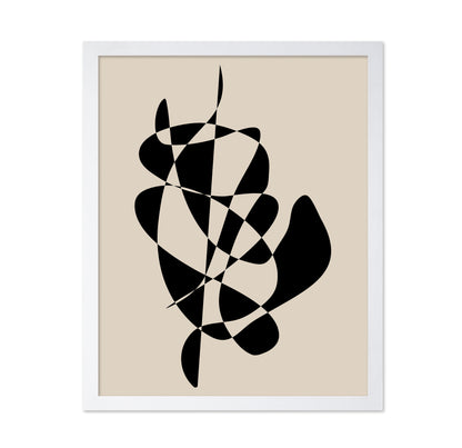 Abstract Black Shapes