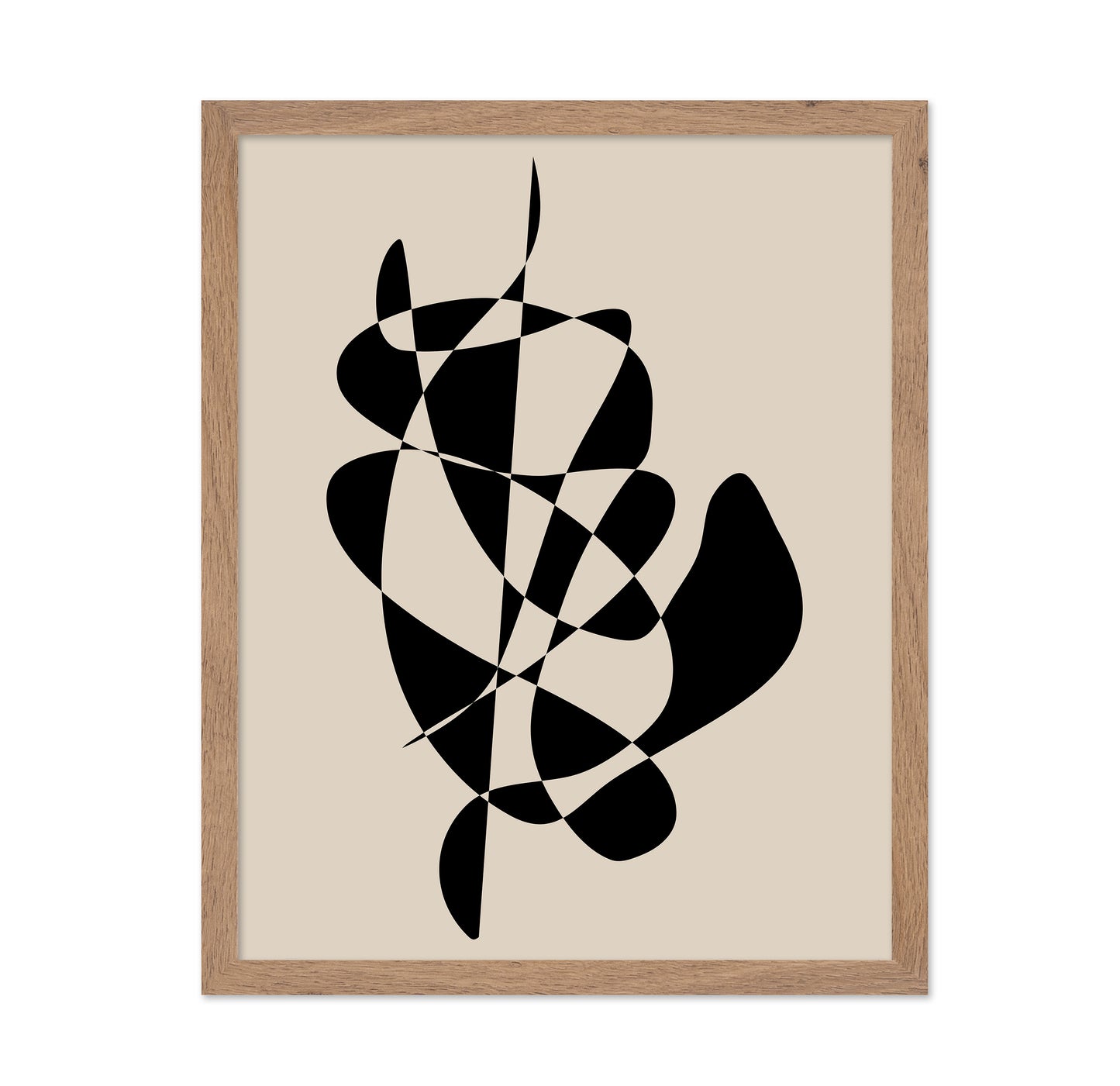 Abstract Black Shapes
