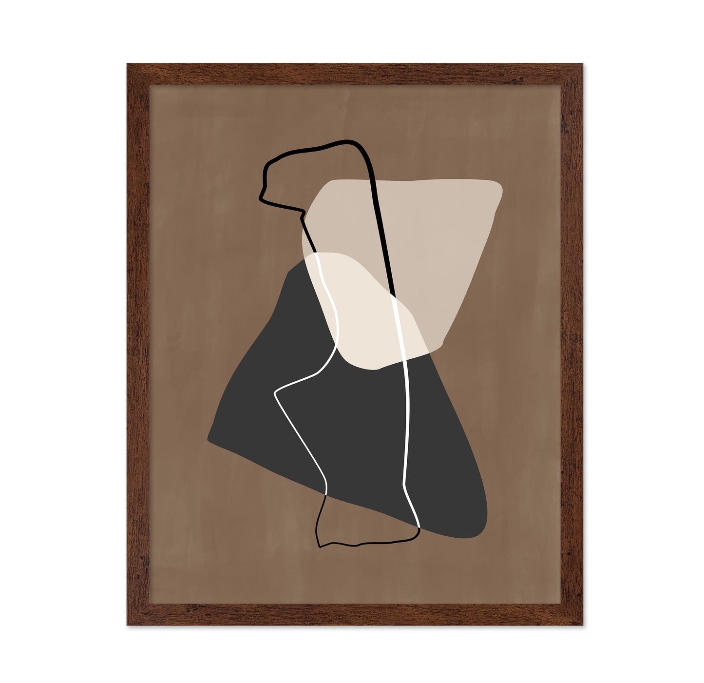 Abstract Silhouette