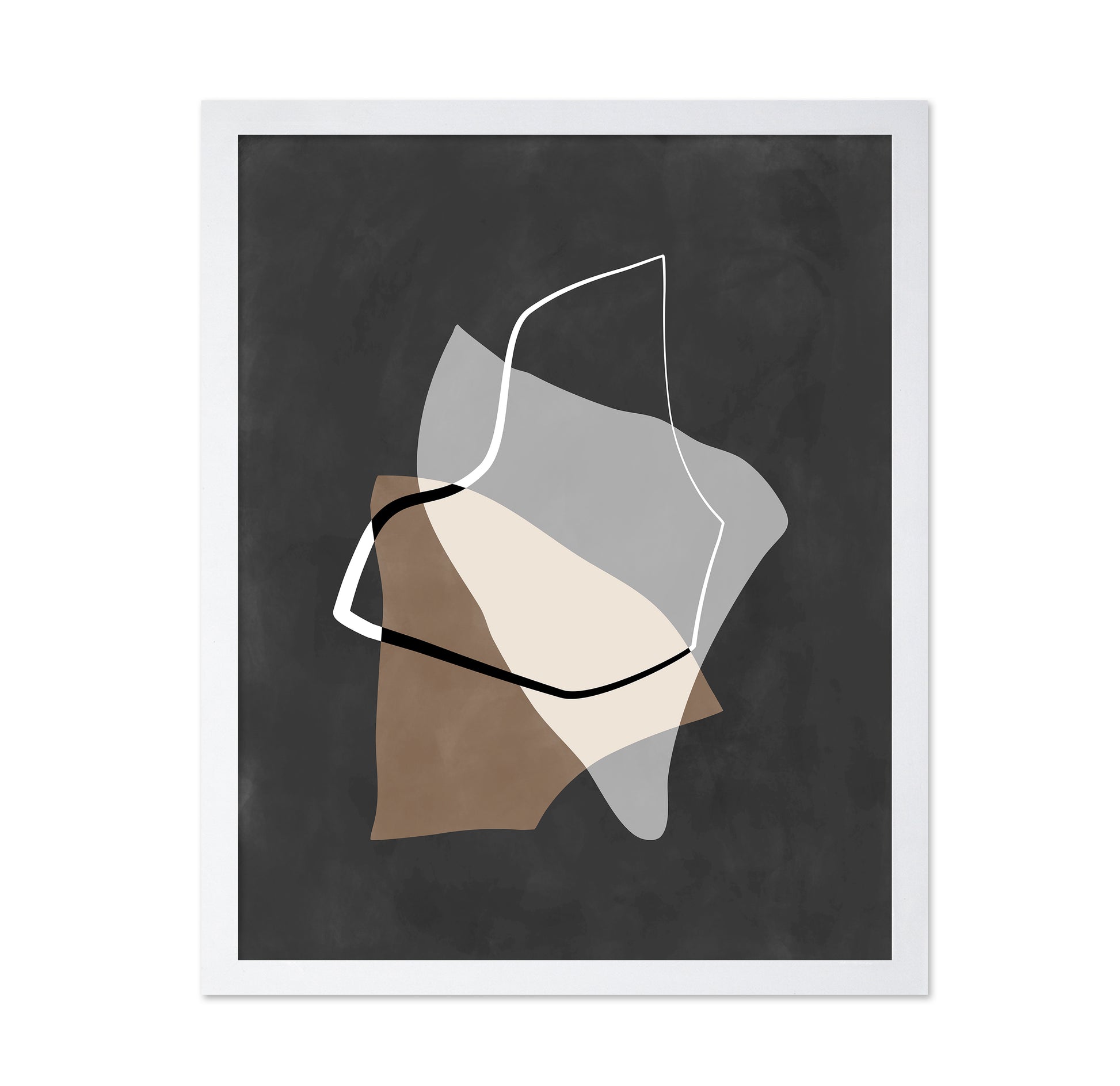 Organic Shapes In Earthy Tones