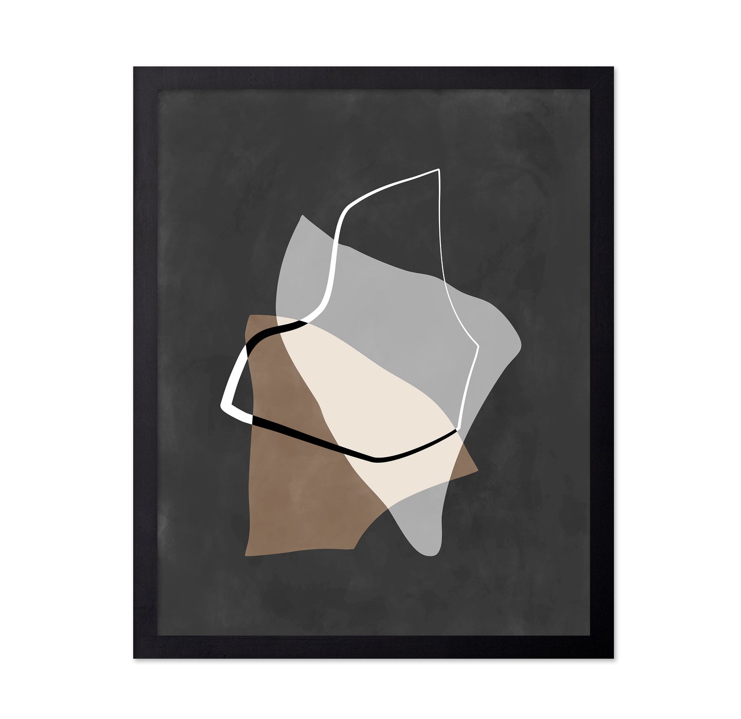Organic Shapes In Earthy Tones