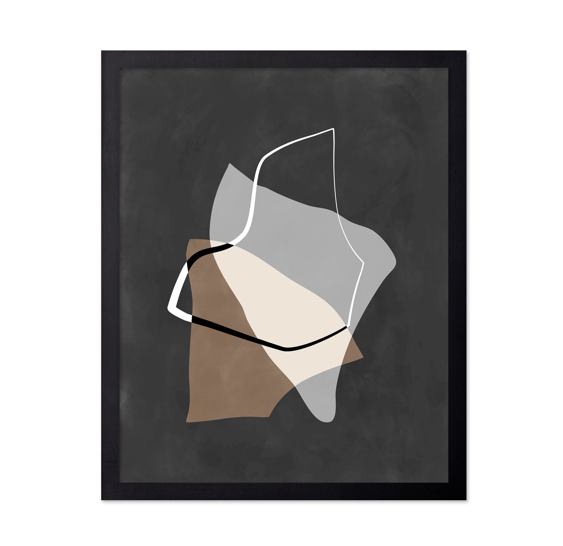 Organic Shapes In Earthy Tones