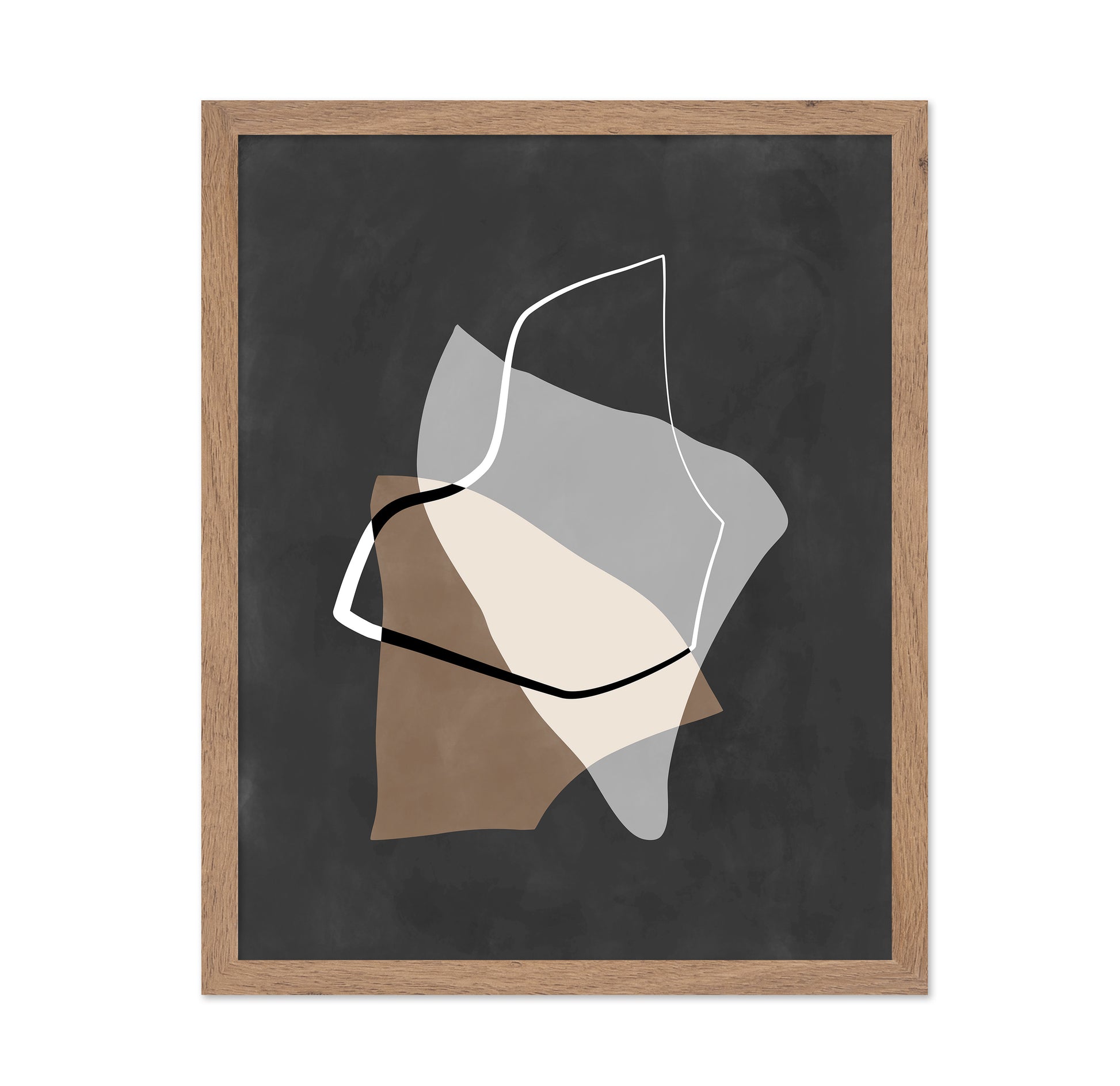 Organic Shapes In Earthy Tones