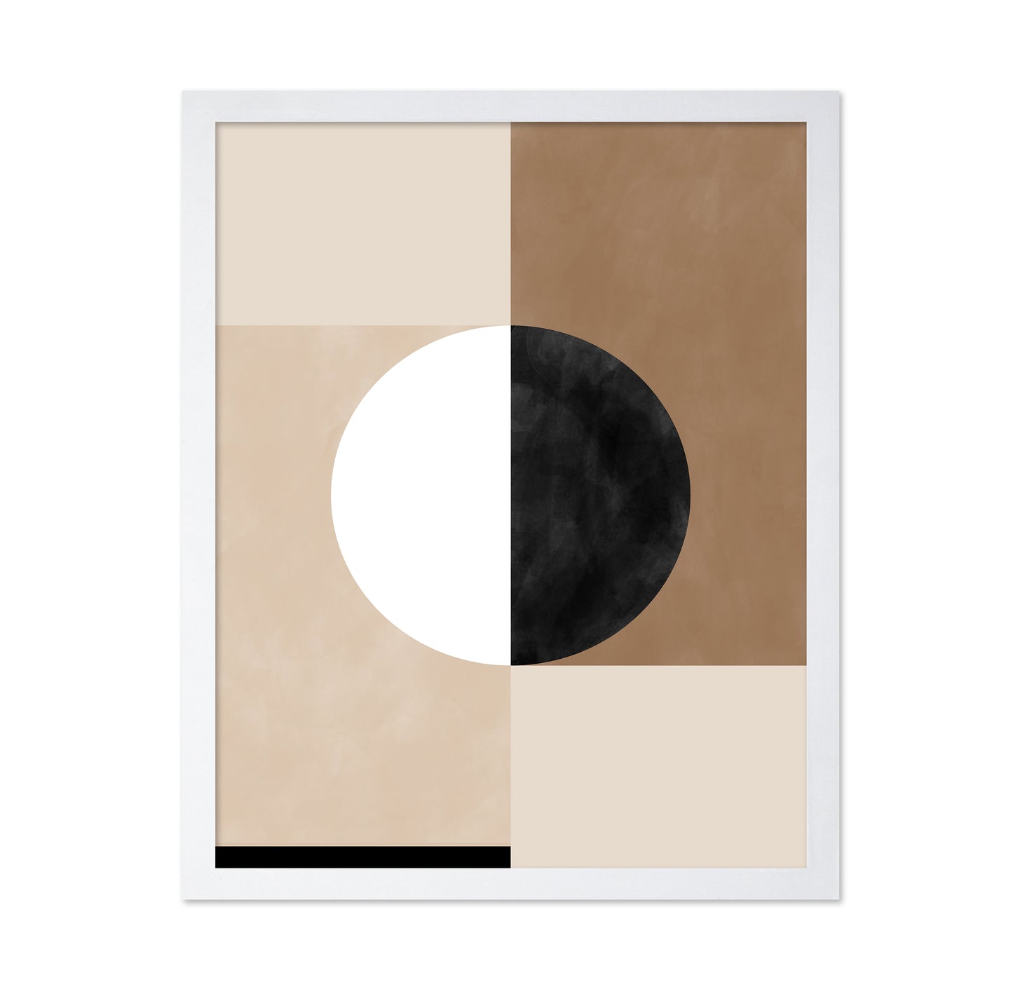 Geometric Shapes with a Central Circle