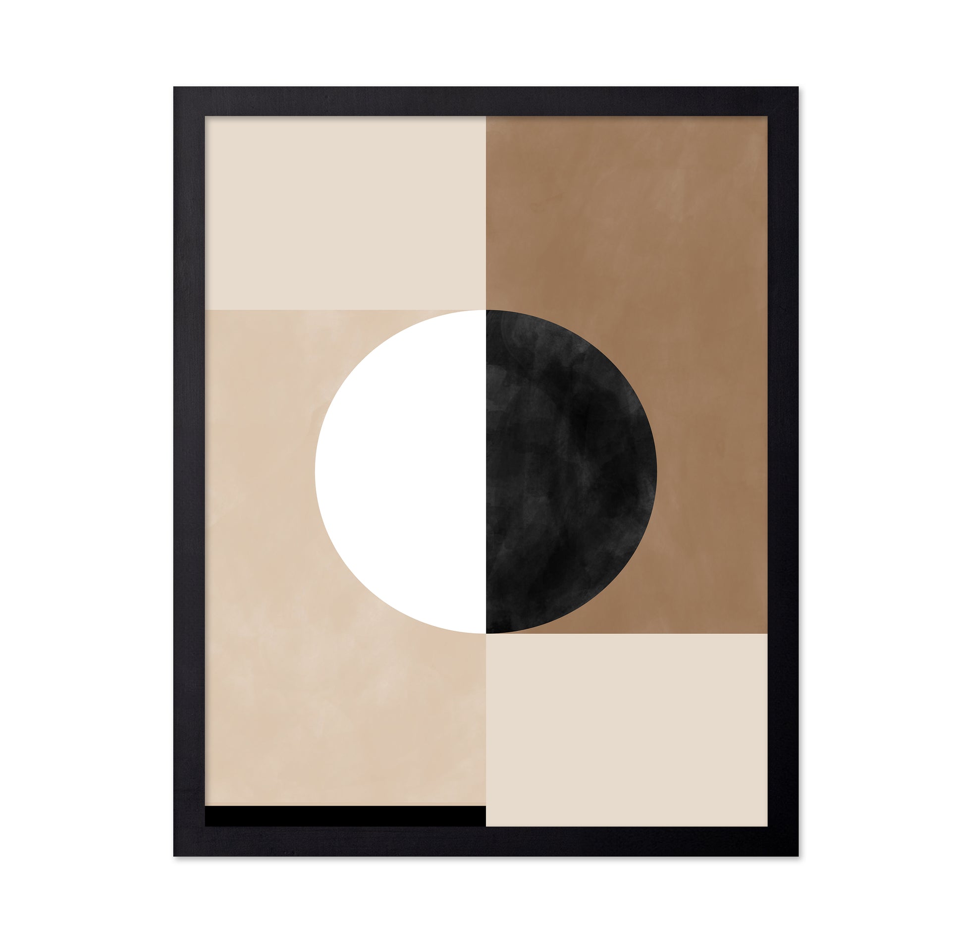 Geometric Shapes with a Central Circle