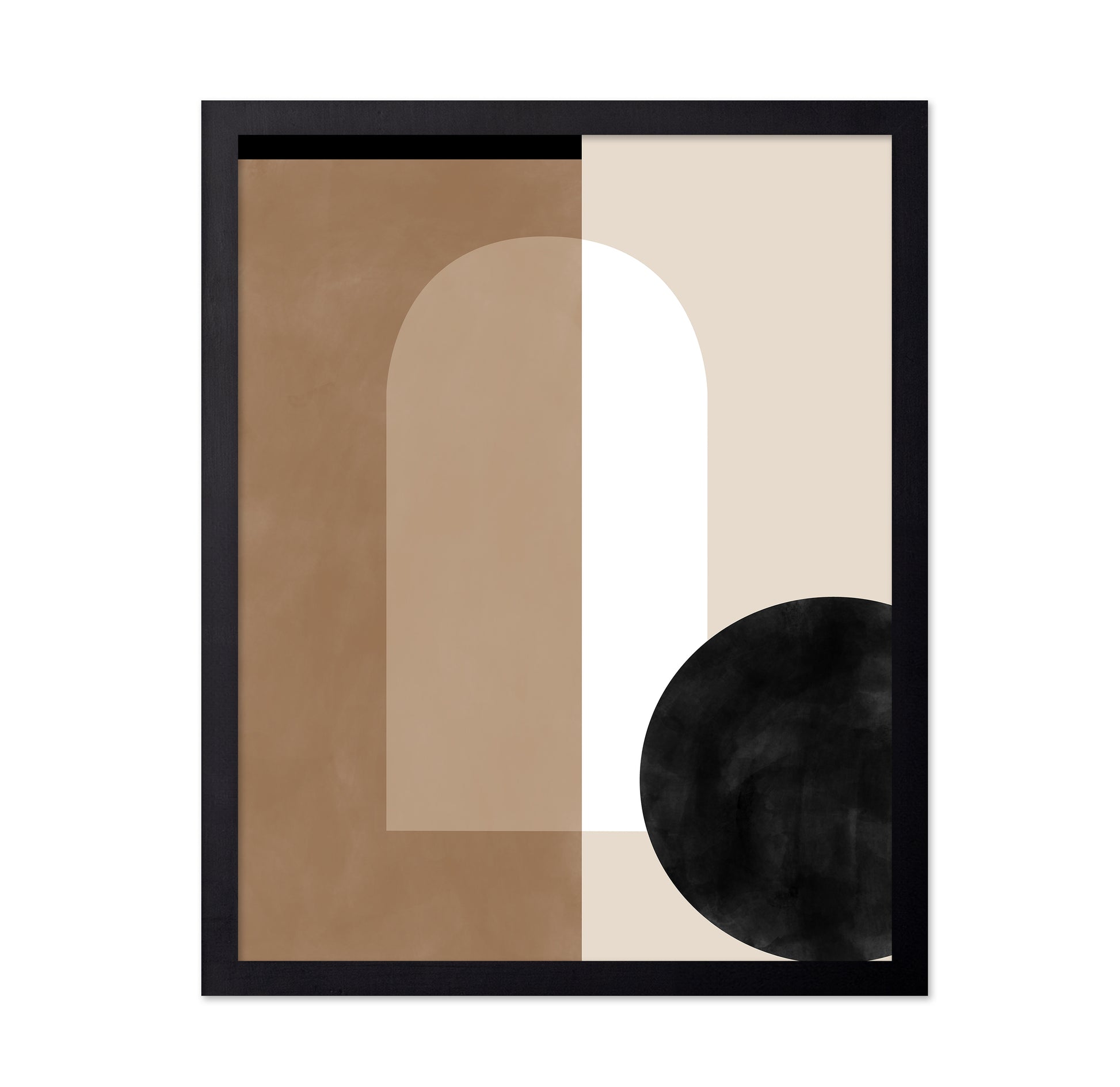 Japandi Minimalist Beige Black Neutral
