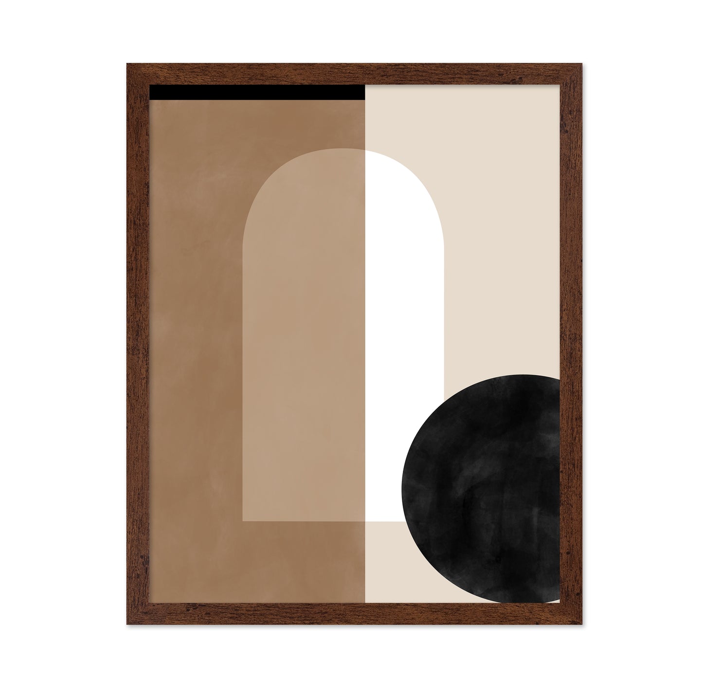 Japandi Minimalist Beige Black Neutral