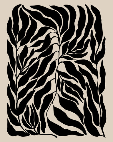 Black Leaf Silhouettes