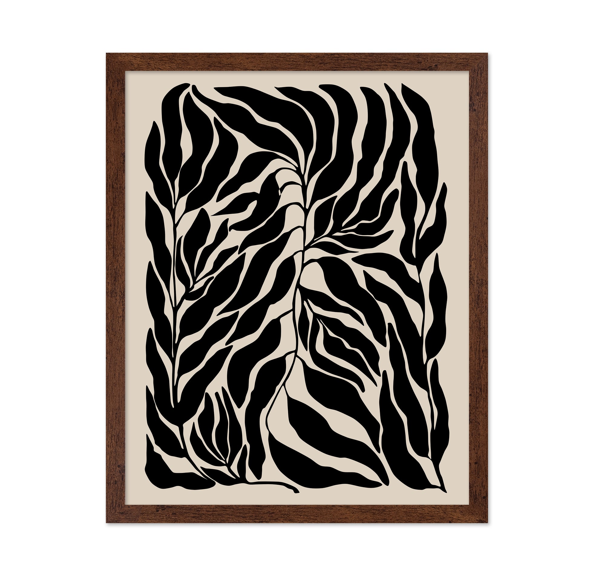Black Leaf Silhouettes