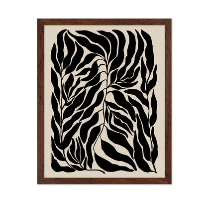 Black Leaf Silhouettes