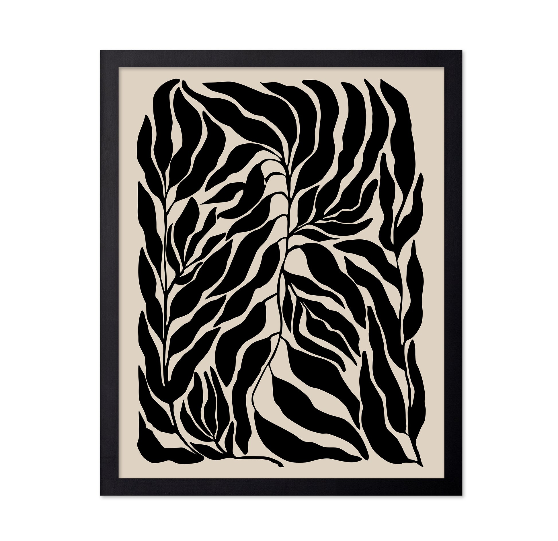 Black Leaf Silhouettes