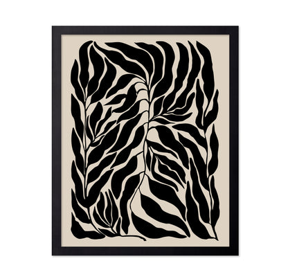 Black Leaf Silhouettes