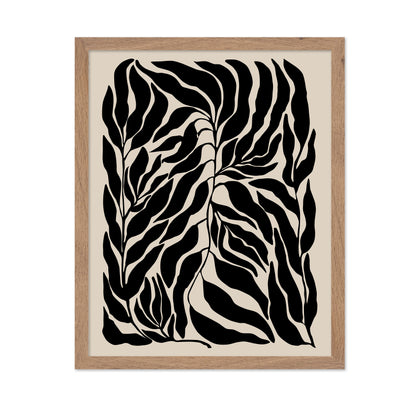 Black Leaf Silhouettes