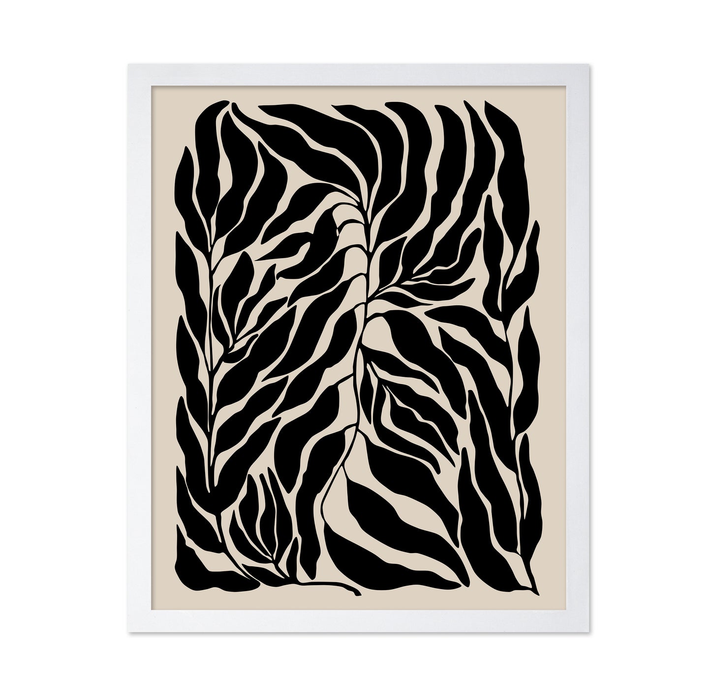 Black Leaf Silhouettes