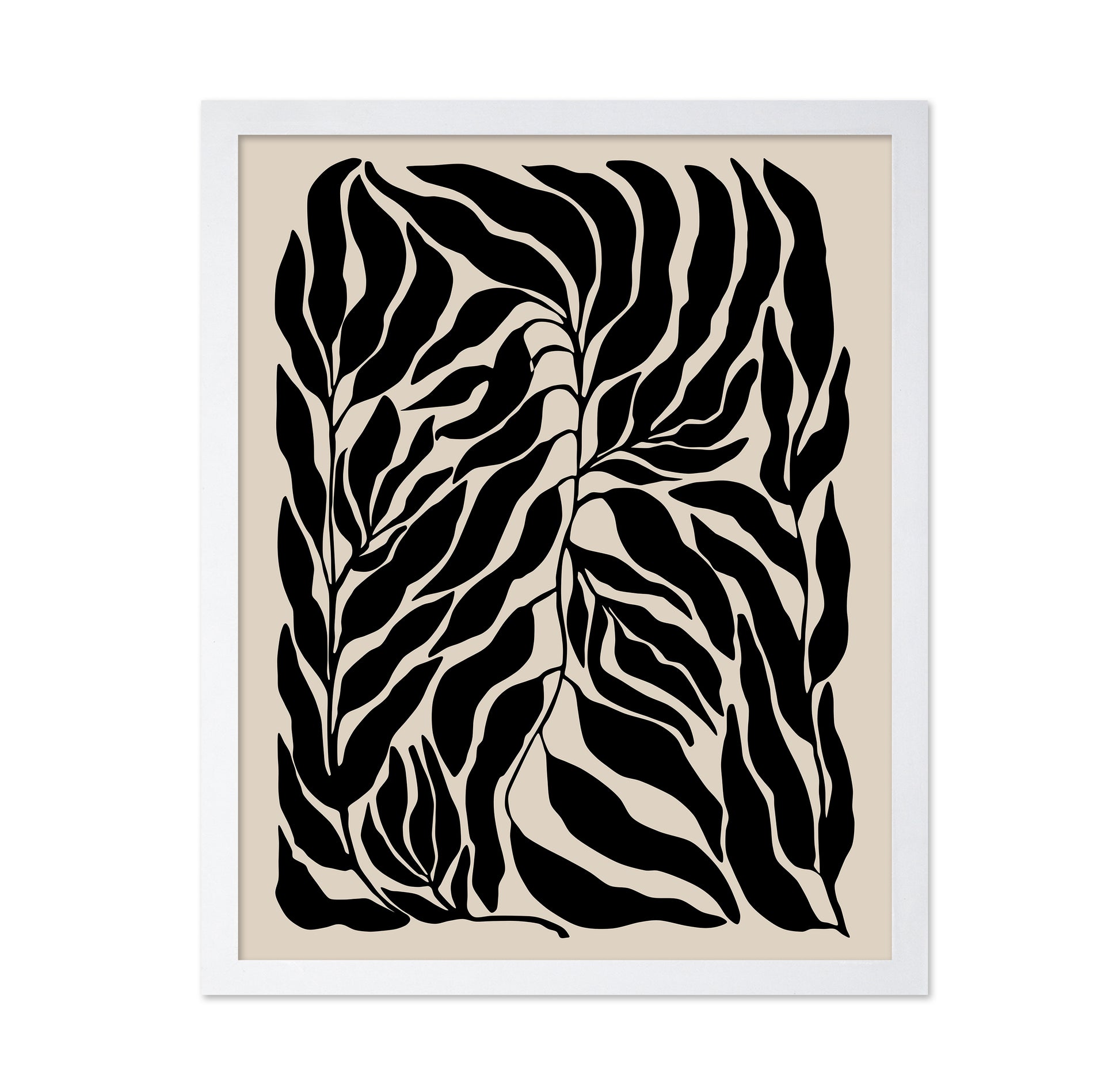 Black Leaf Silhouettes