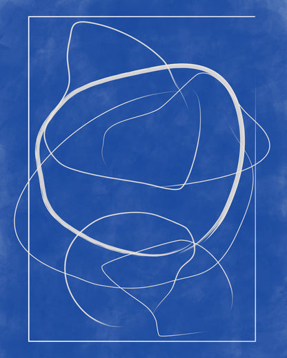Whirling Azure Paths