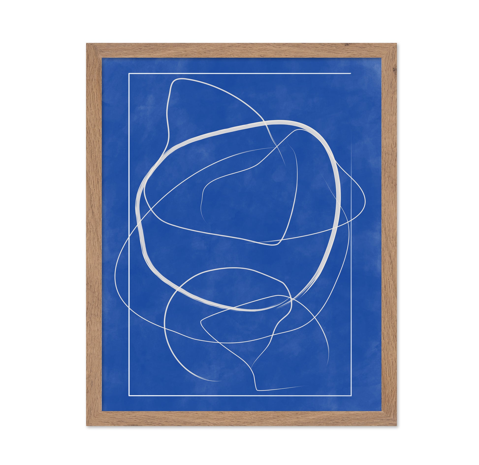 Whirling Azure Paths