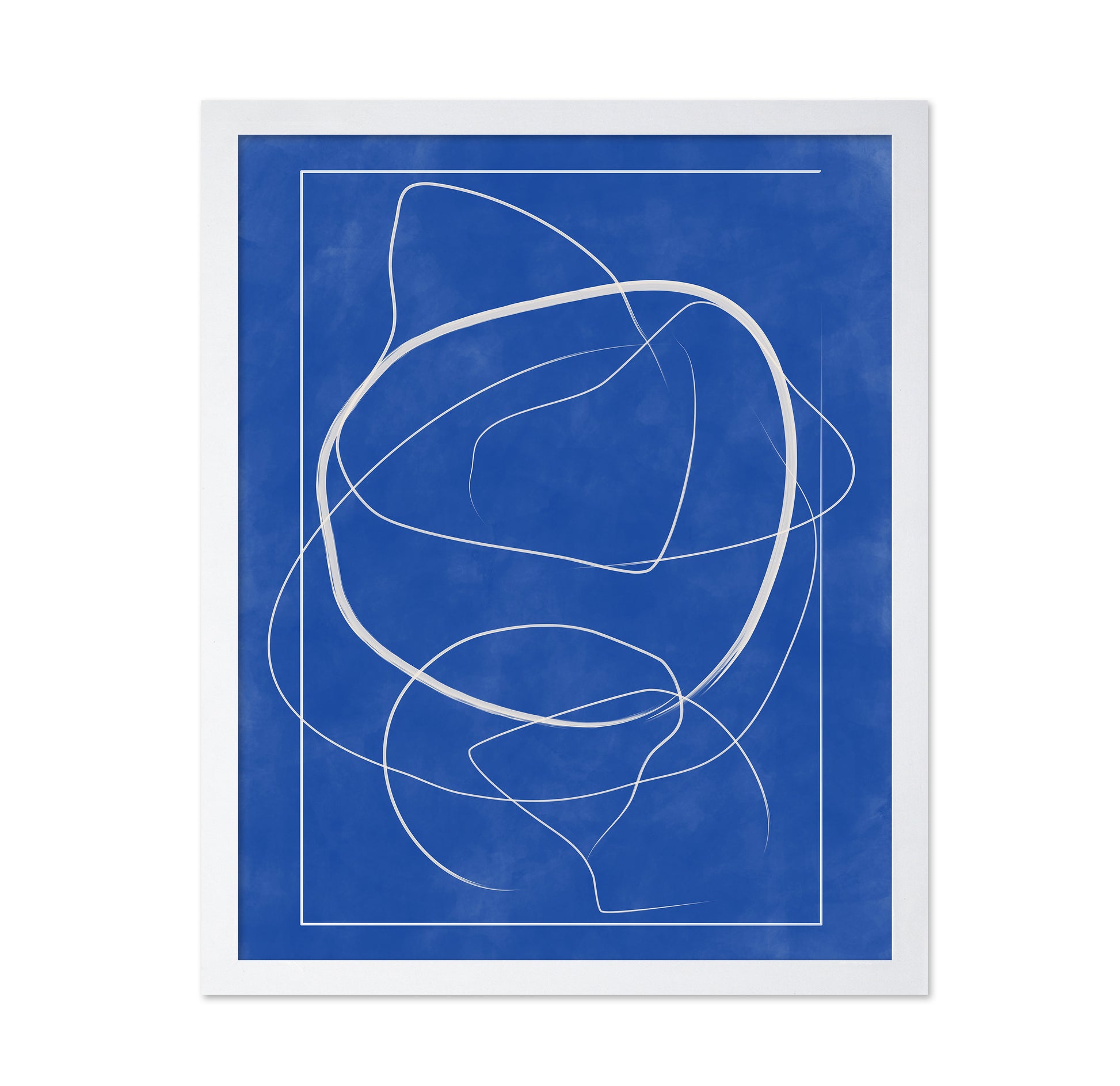 Whirling Azure Paths