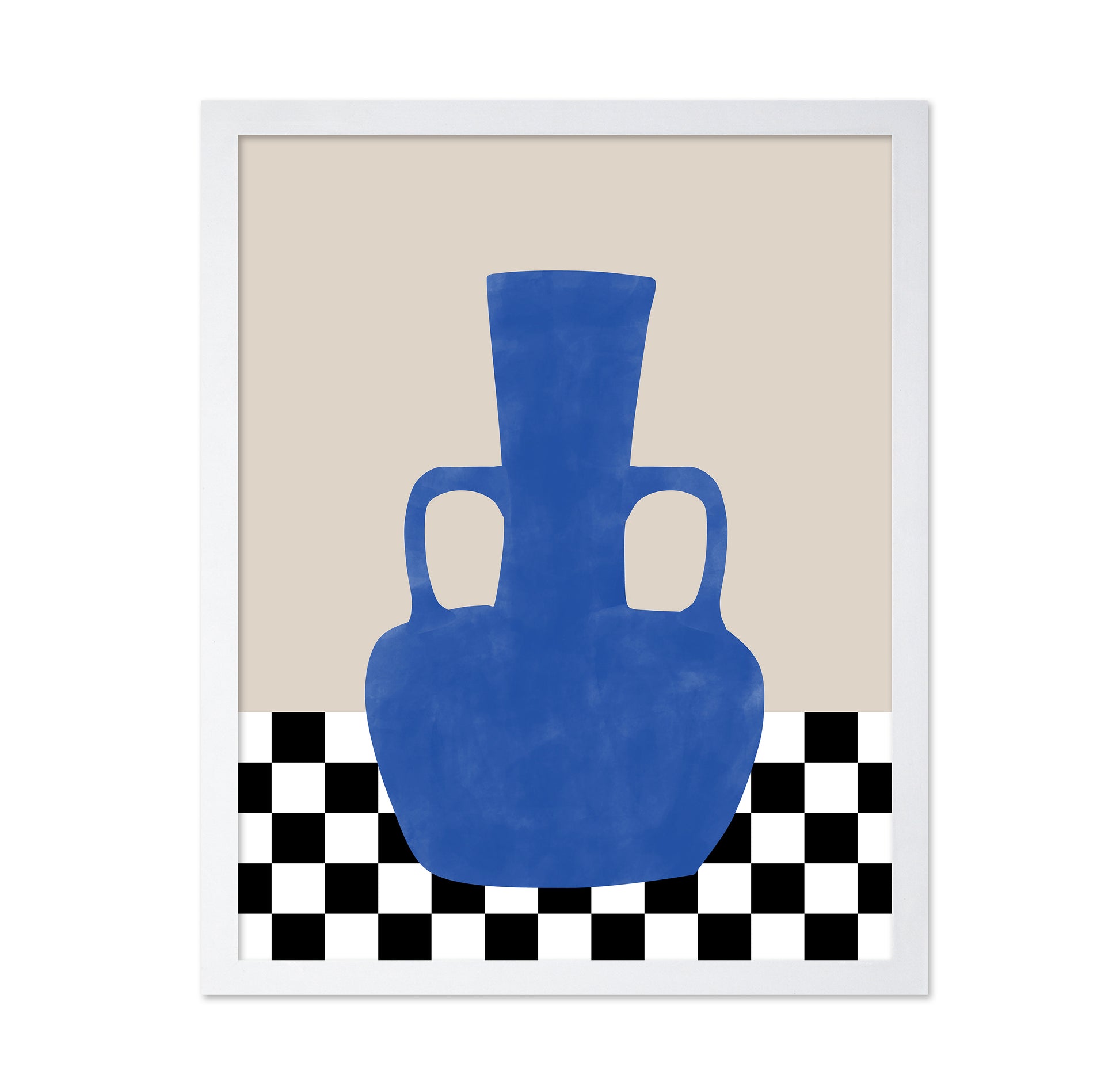 Azure Vase Chess Board