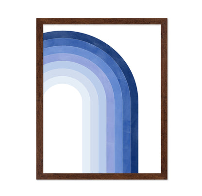 Blue Gradient Arch