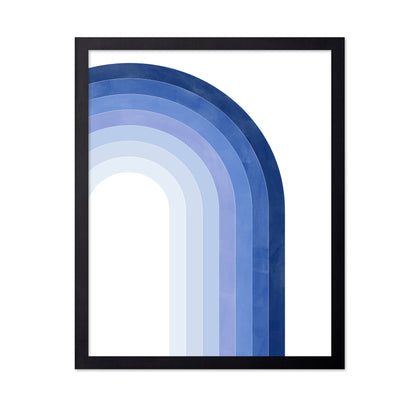 Blue Gradient Arch
