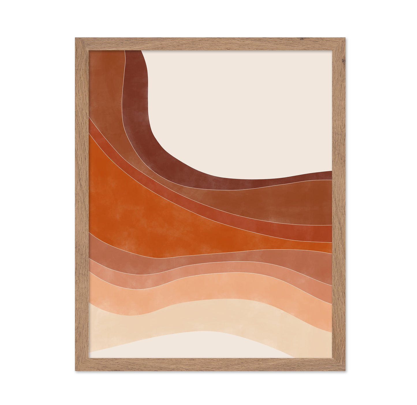 Layered Bands In Earthy Tones
