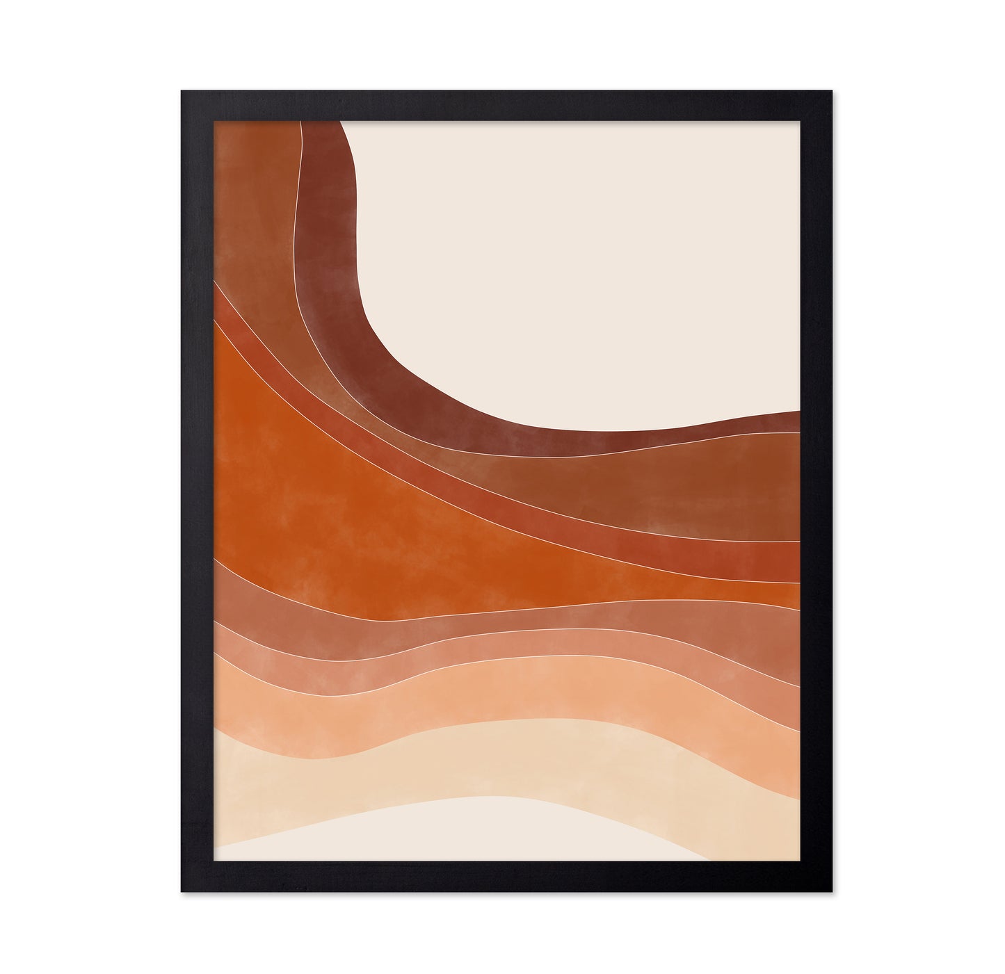Layered Bands In Earthy Tones