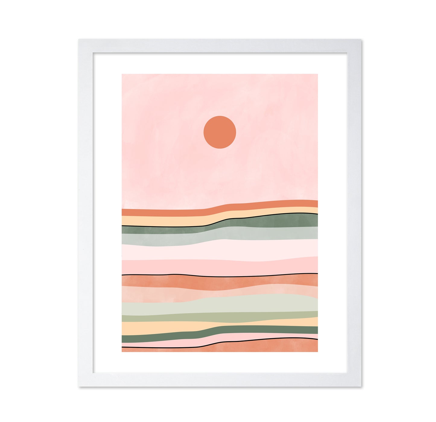 Serene Horizon Lines
