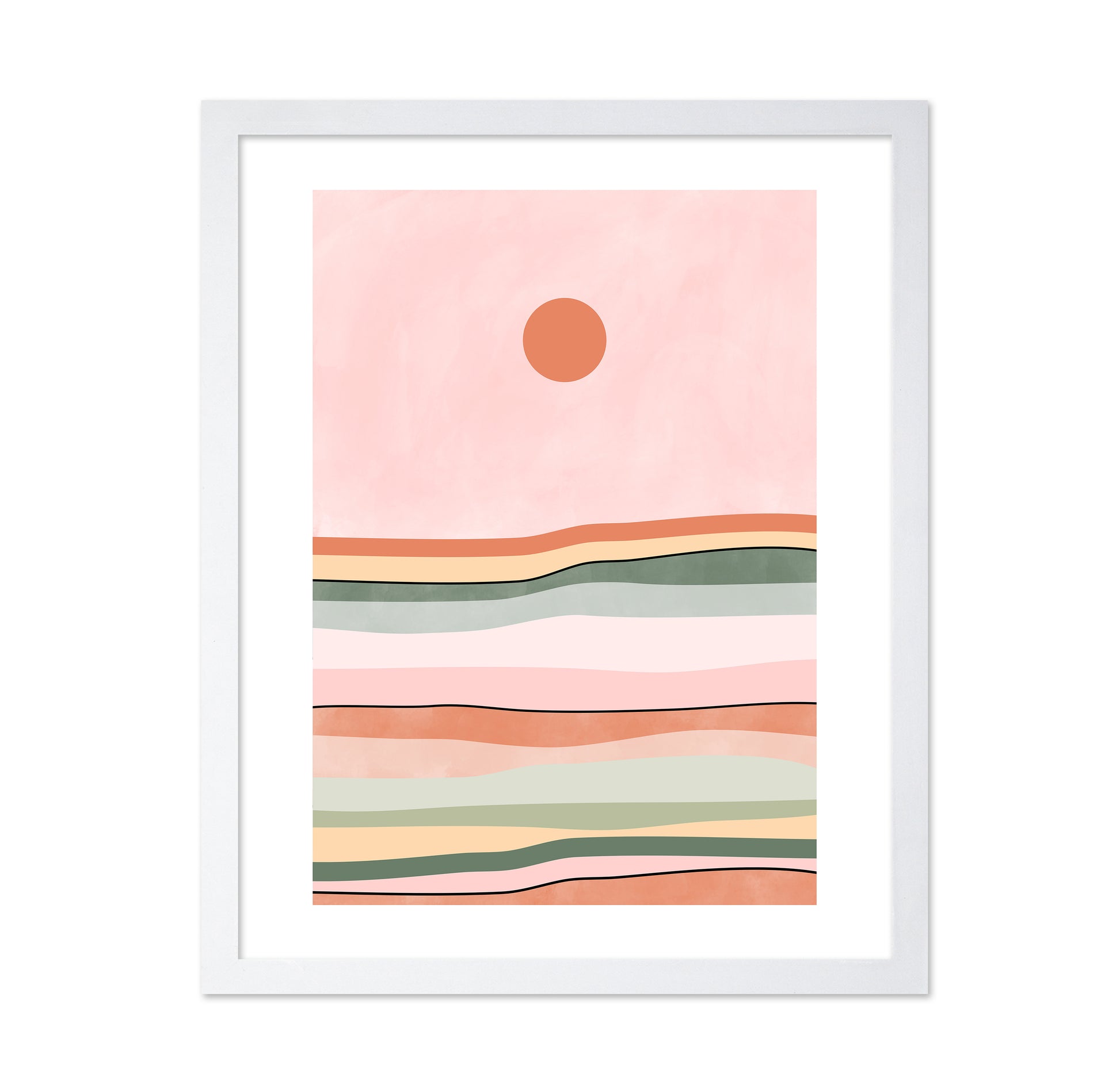 Serene Horizon Lines