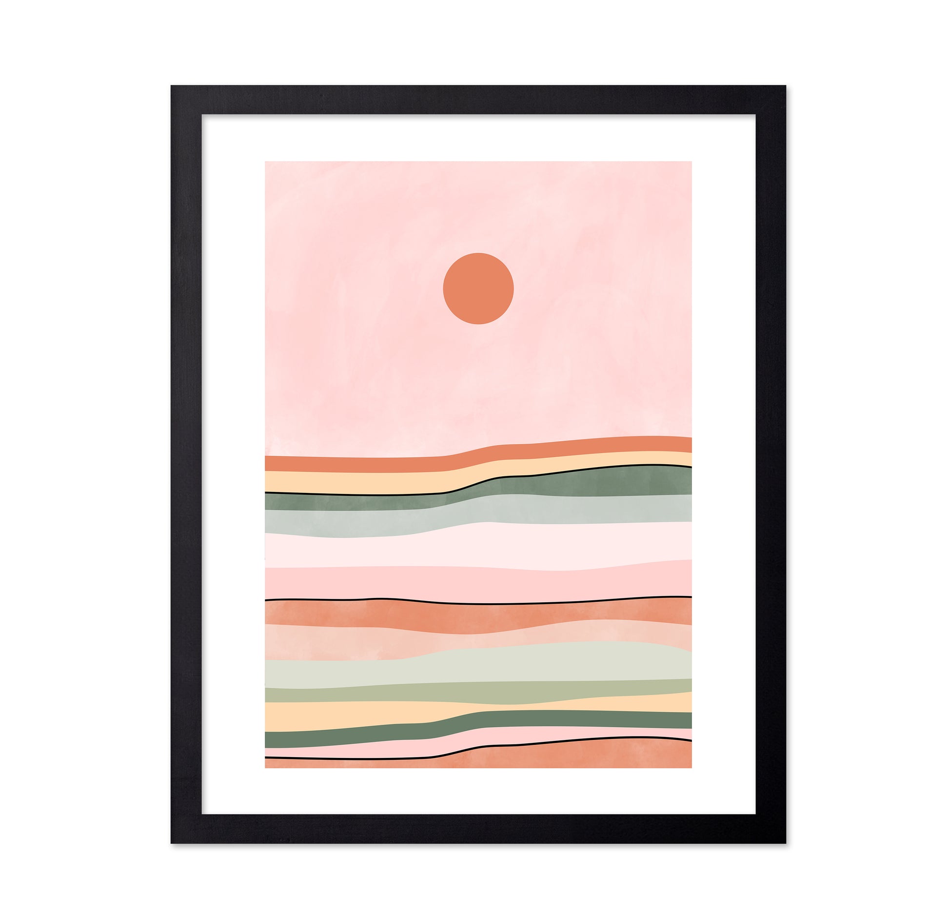 Serene Horizon Lines