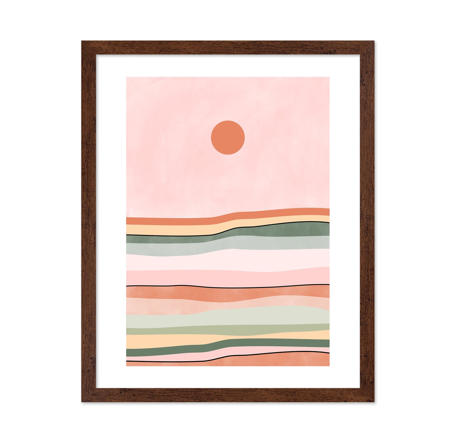 Serene Horizon Lines