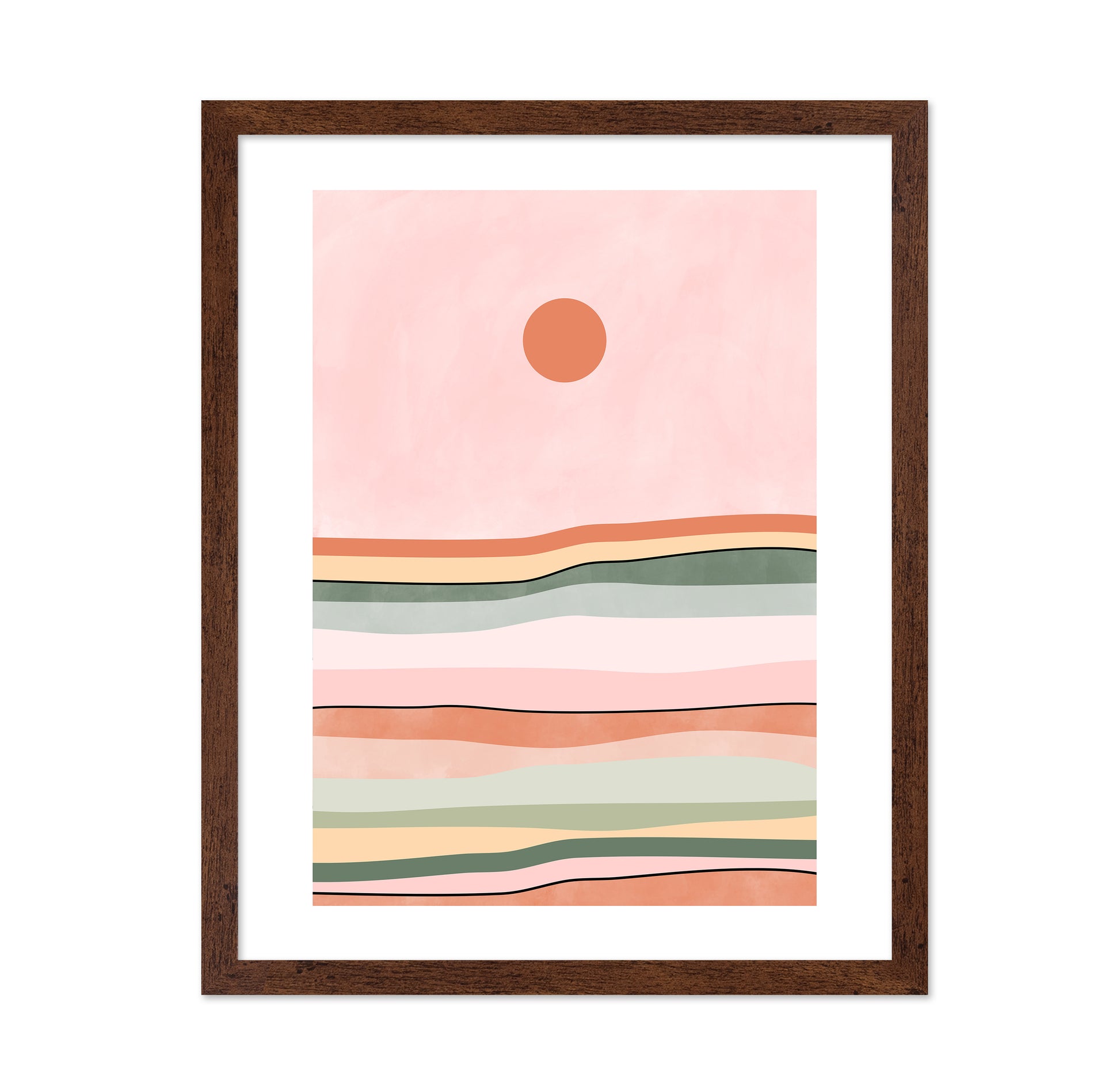 Serene Horizon Lines