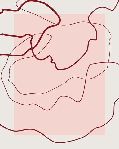 Abstract Red Lines