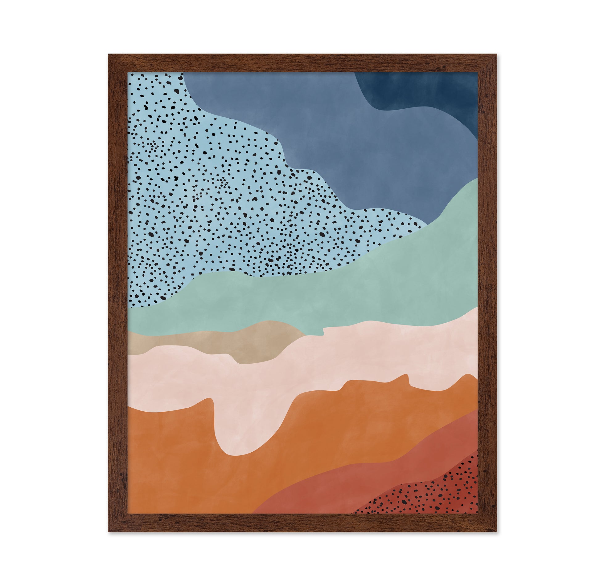 Colorful Flowing Shapes