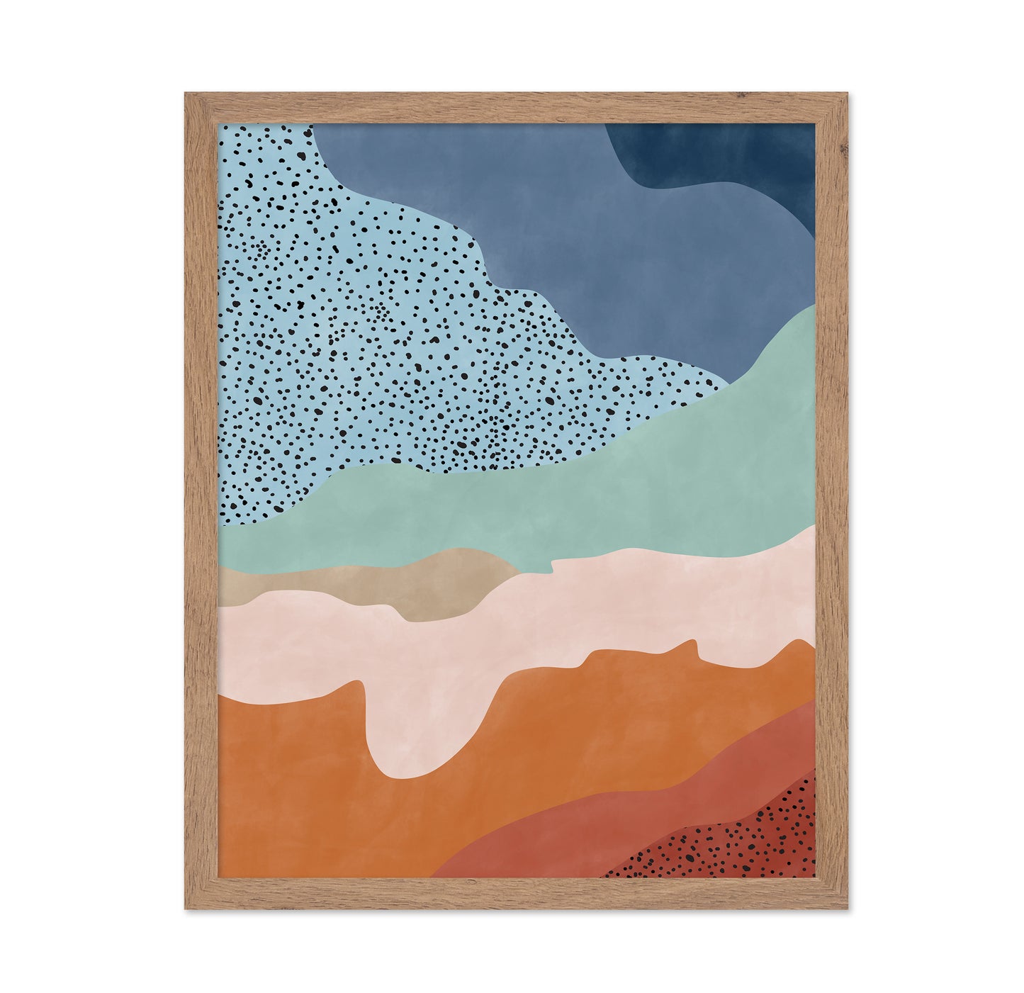 Colorful Flowing Shapes
