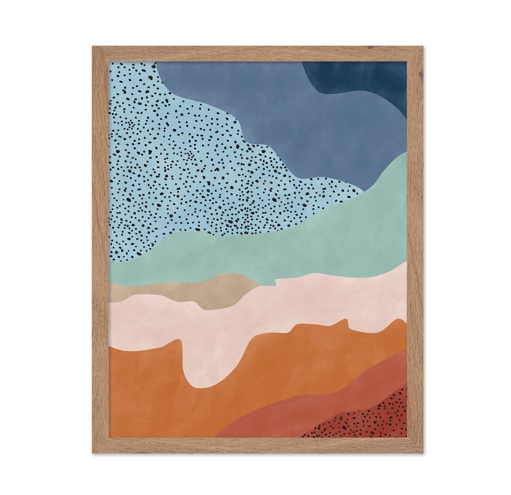 Colorful Flowing Shapes