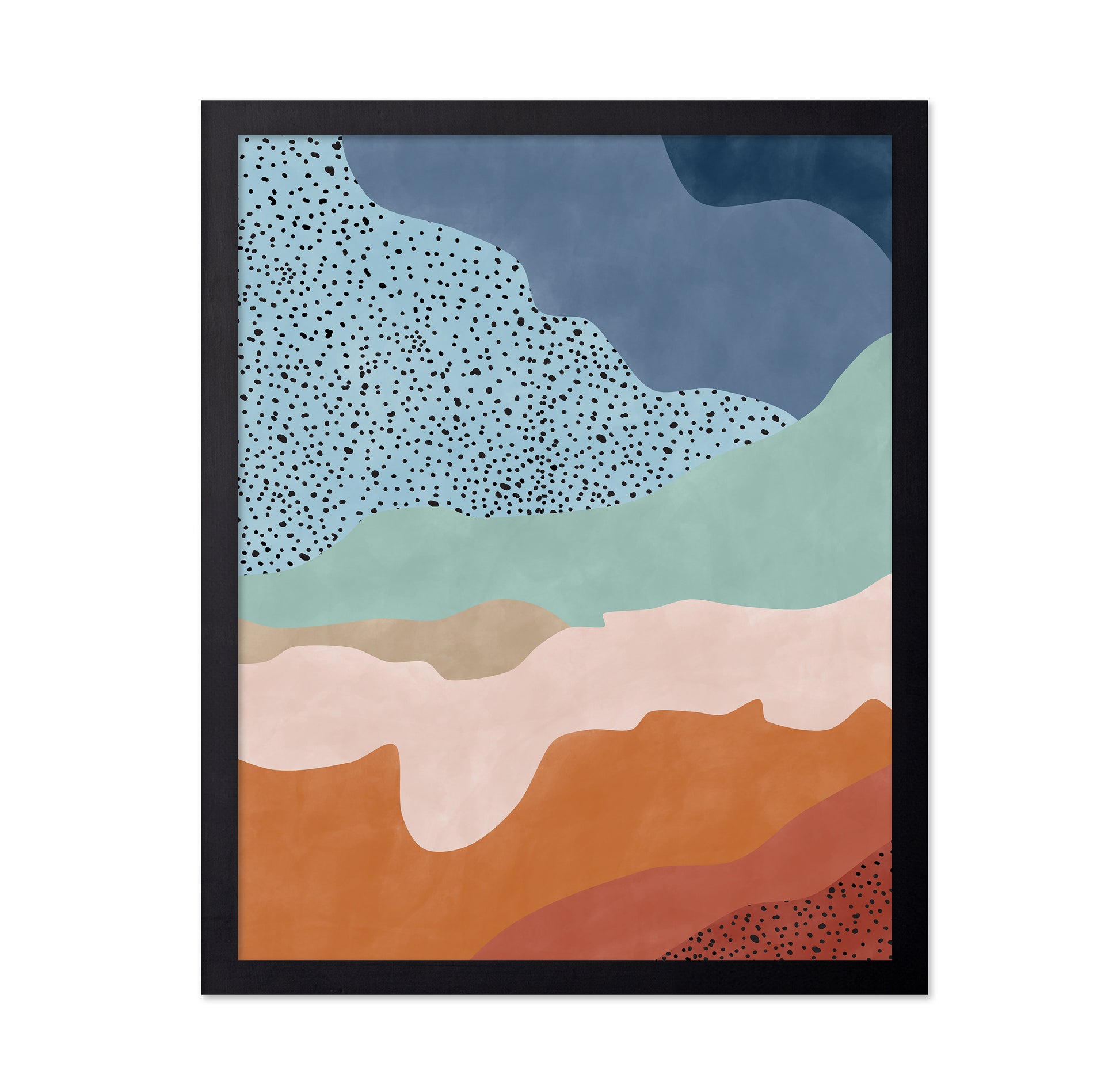 Colorful Flowing Shapes