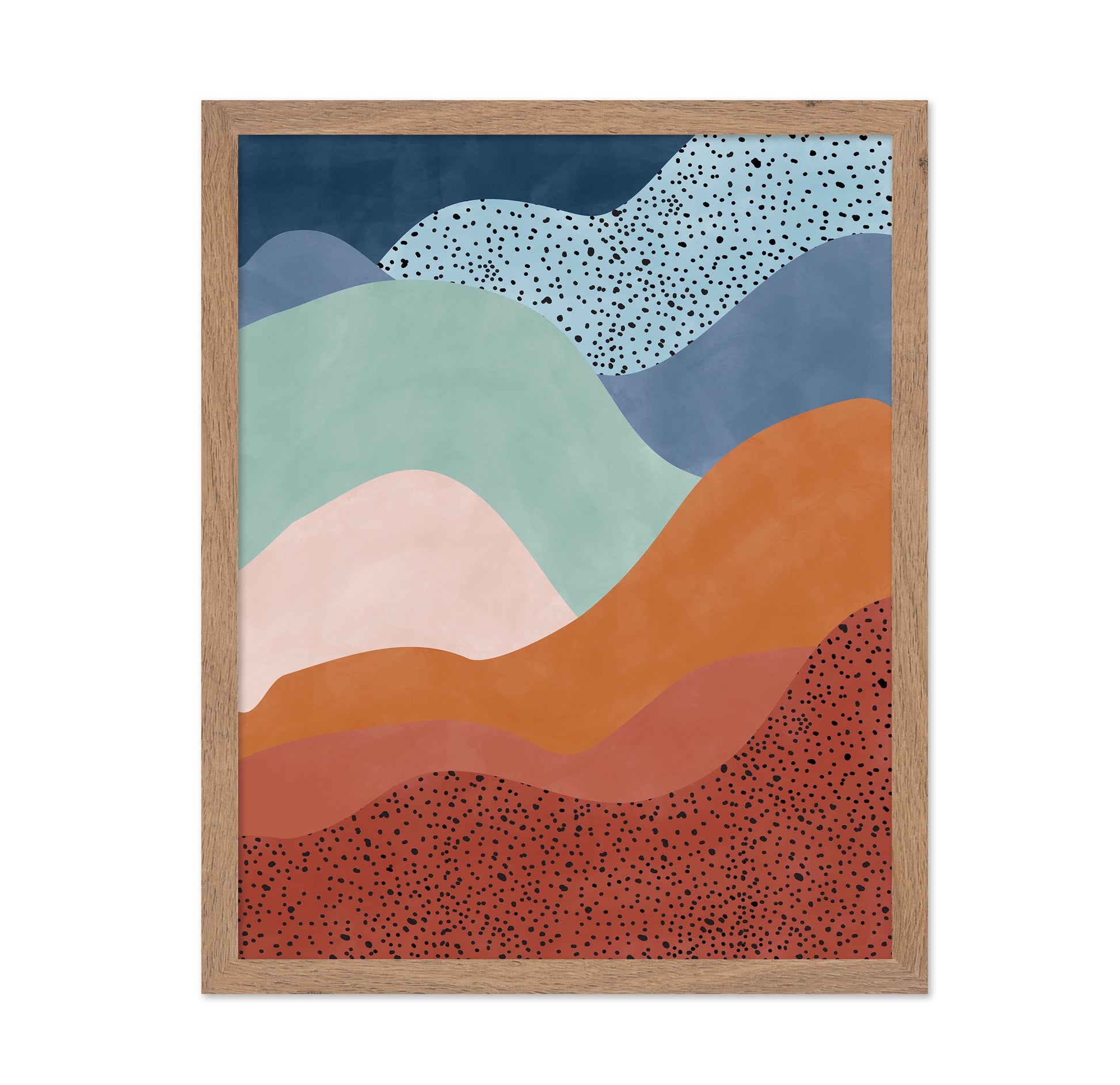 Colorful Wave Scape