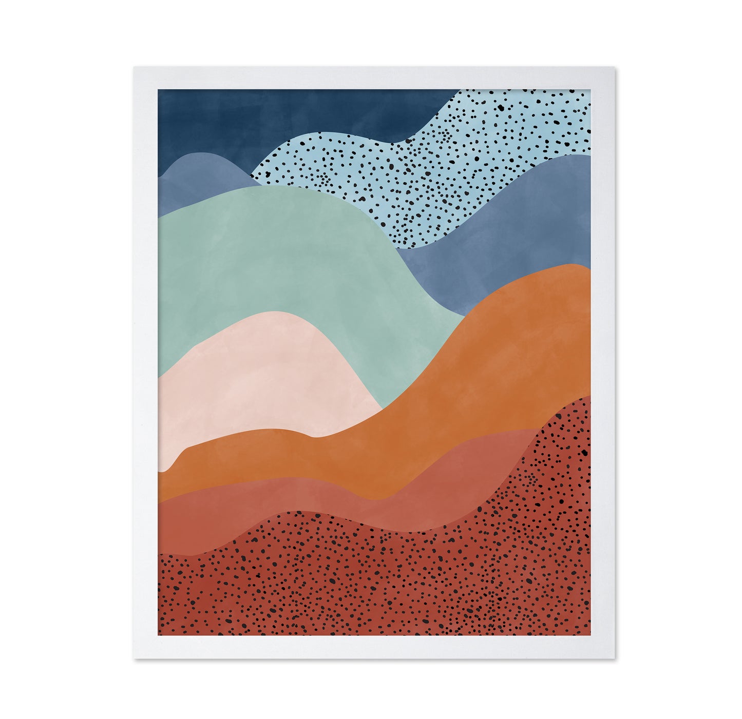 Colorful Wave Scape