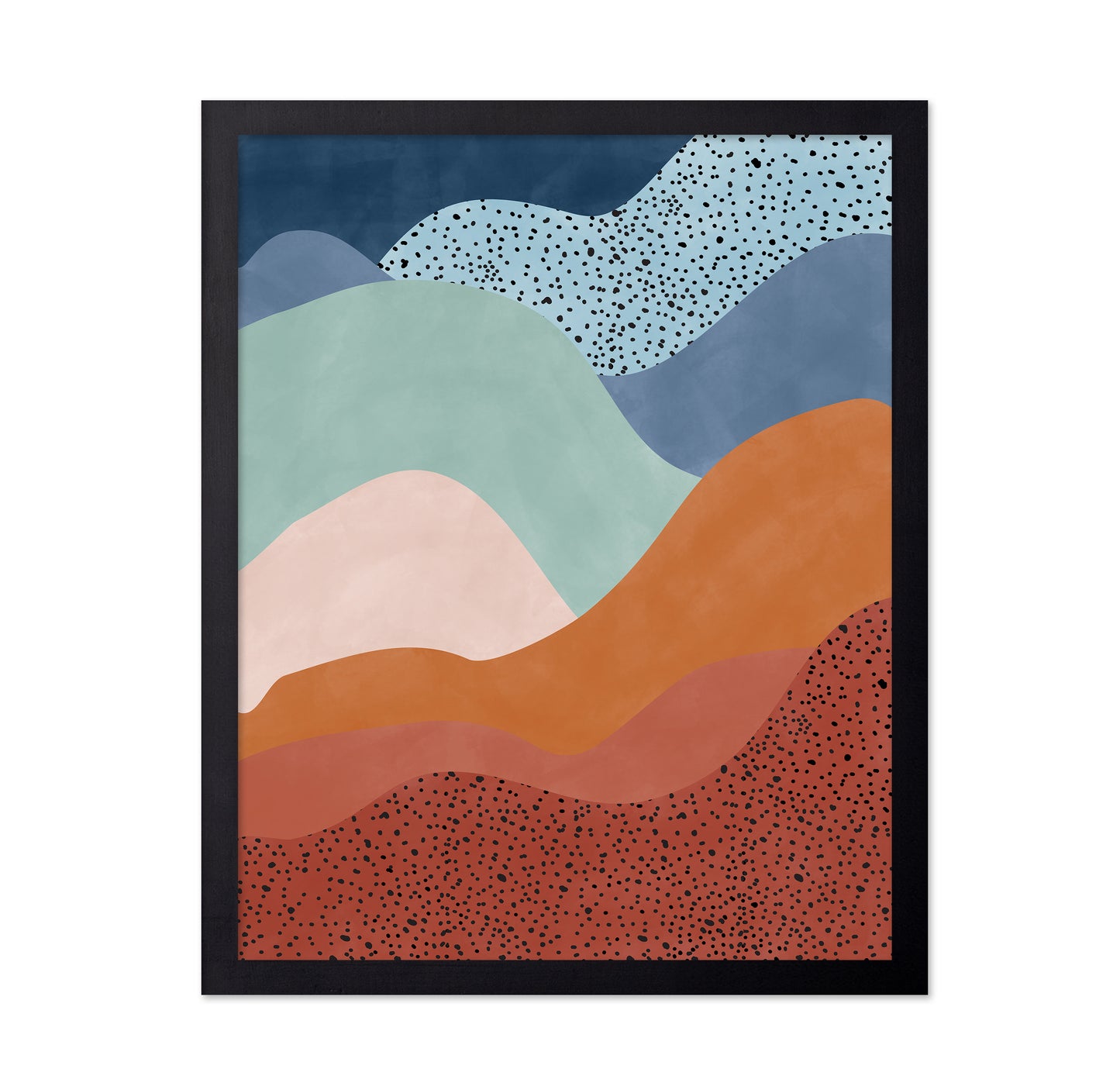 Colorful Wave Scape