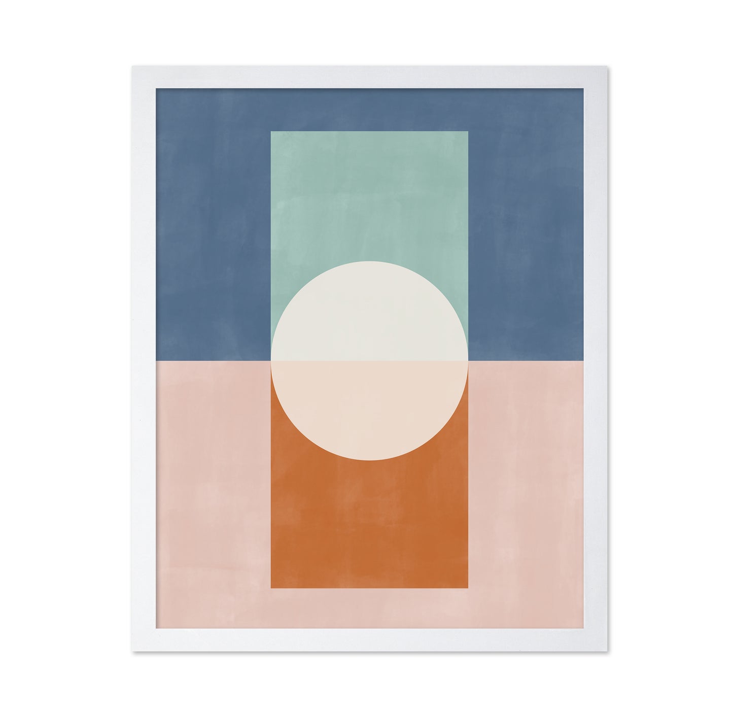 Geometric Shapes And A Muted Color Palette