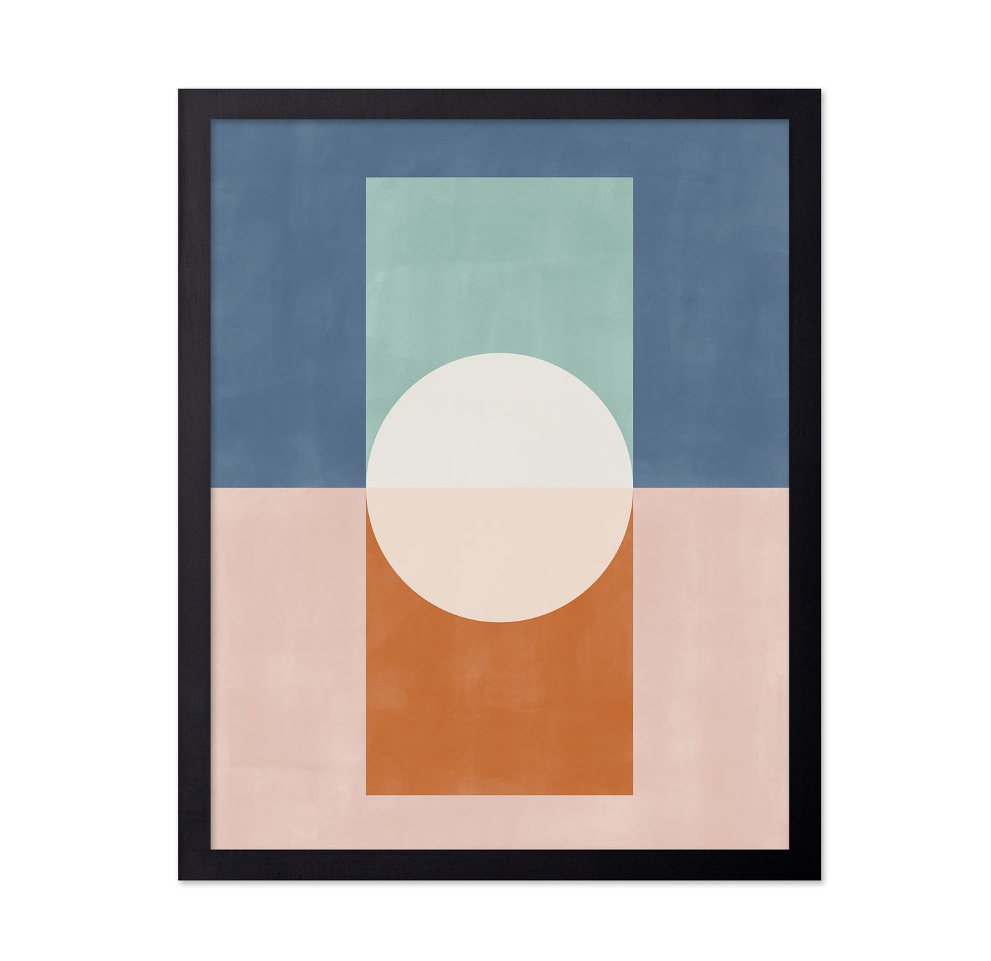 Geometric Shapes And A Muted Color Palette