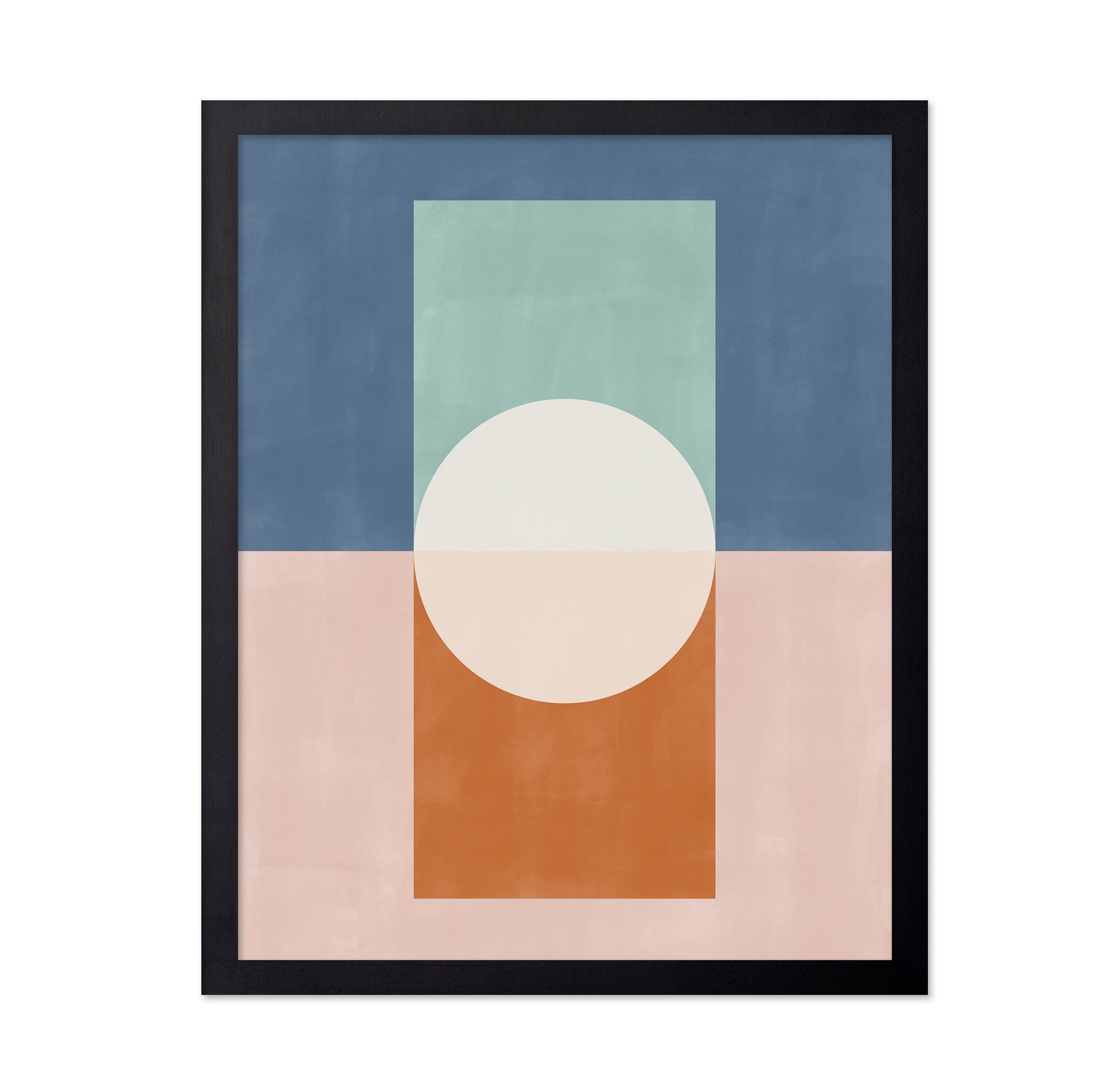 Geometric Shapes And A Muted Color Palette