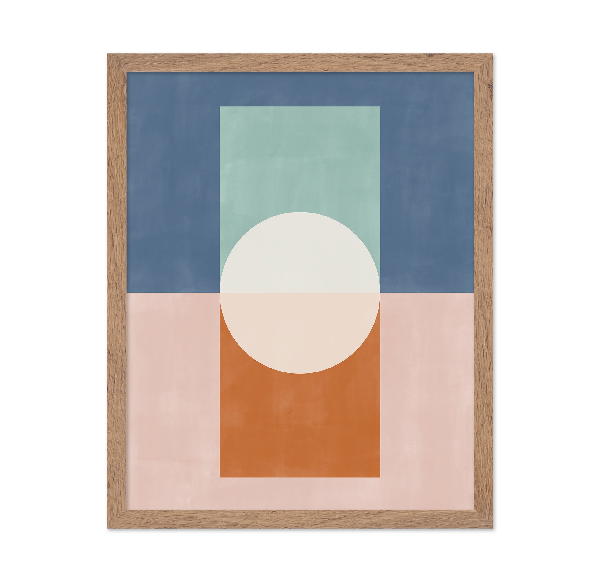 Geometric Shapes And A Muted Color Palette