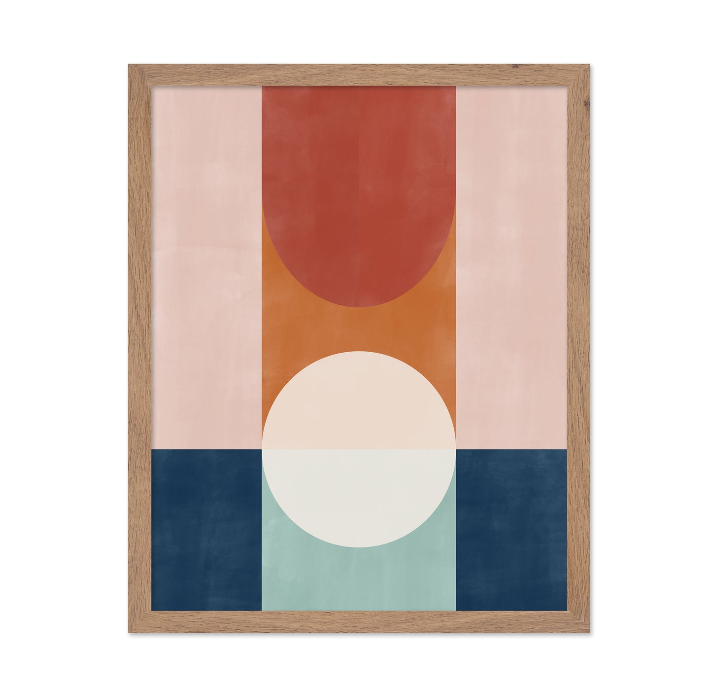 Abstract Design With Geometric Shapes