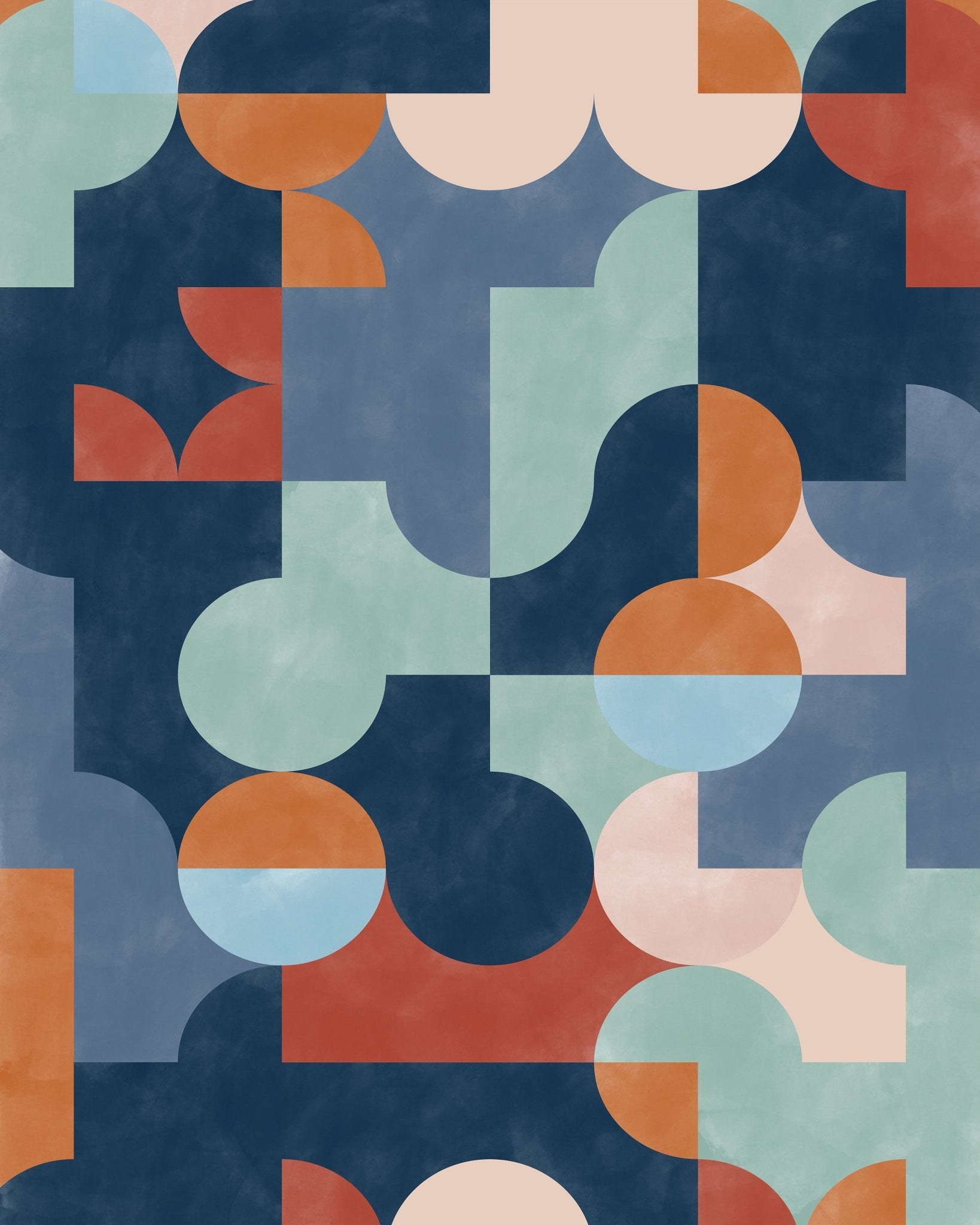 Blue Rust Abstrtact