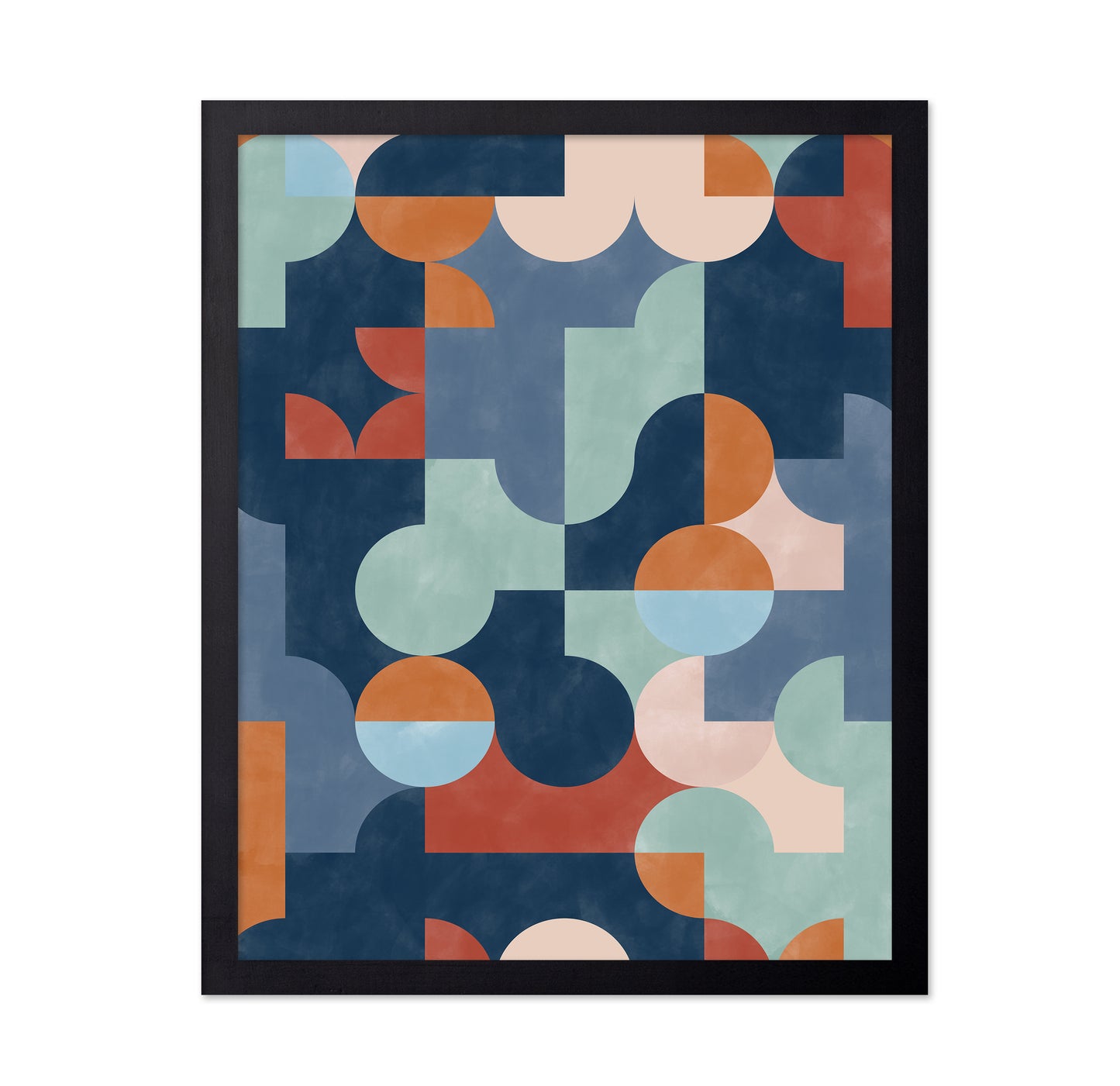 Blue Rust Abstrtact